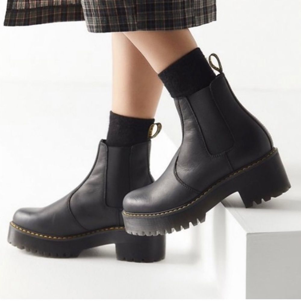 Dr. Martens Rometty Fur Lined Chelsea Boots